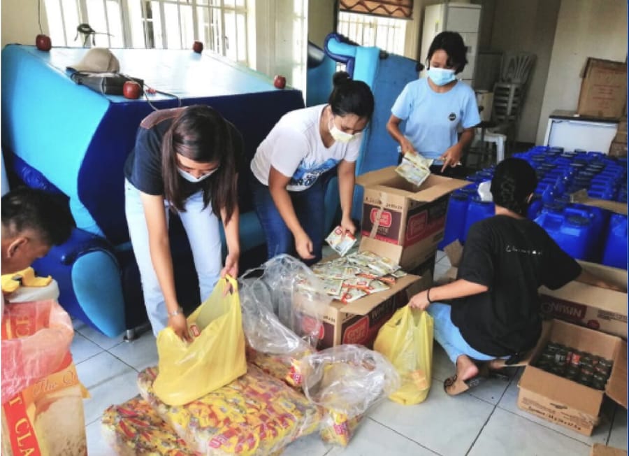ANCOP rapid relief response to families in crisis