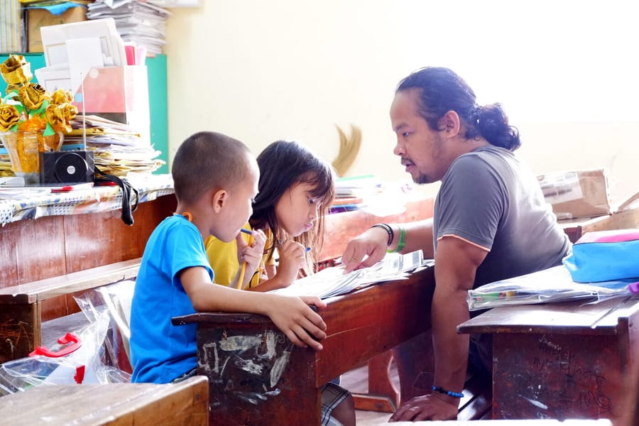 ANCOP scholars in the classroom